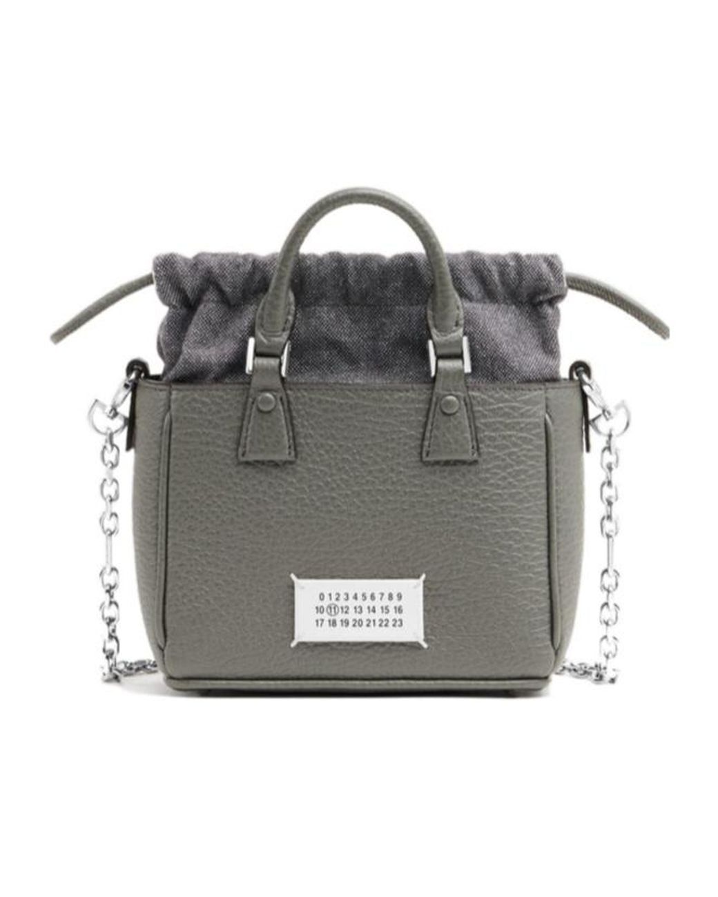 Maison Margiela Gray 5Ac Crossbody Bag Tote Bag