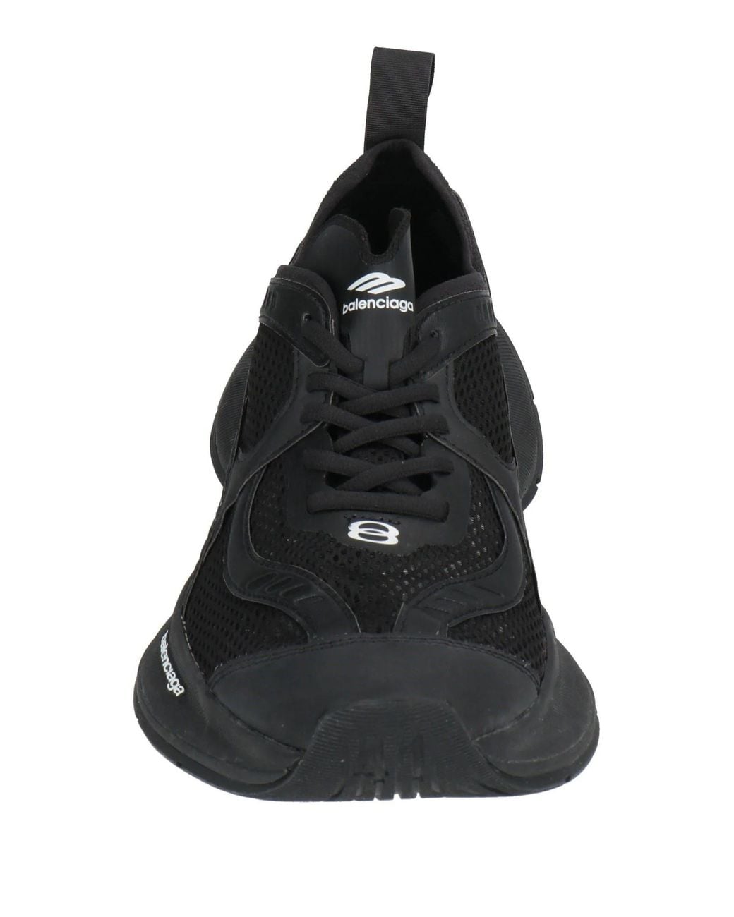 Balenciaga Black Two-Tone Low-Top Casual Shoes