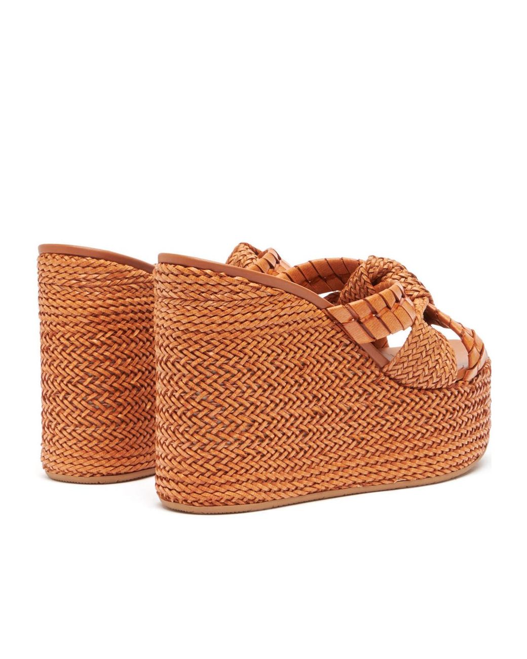 Casadei Brown Formentera Wedges