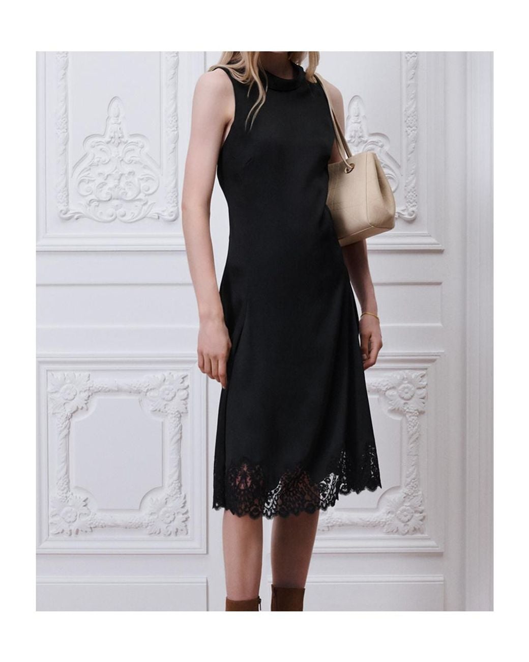 Dior Black Mid-Length Dress