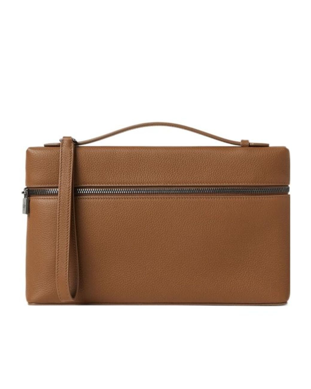 Loro Piana Brown Extra Pouch L29 for men