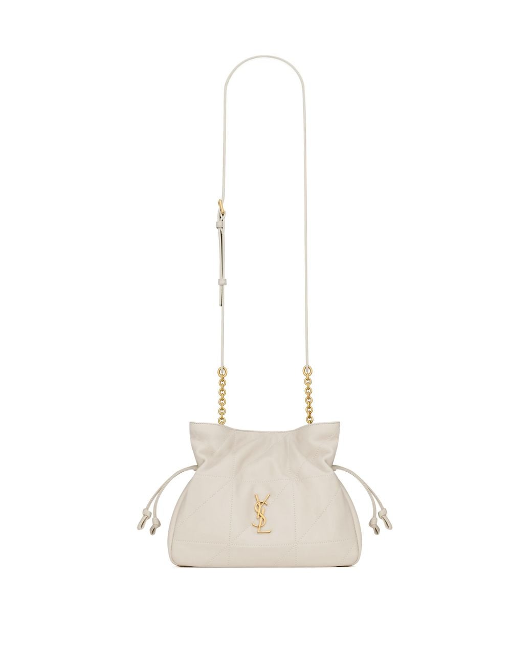 Saint Laurent Natural Jamie Shoulder Pouch
