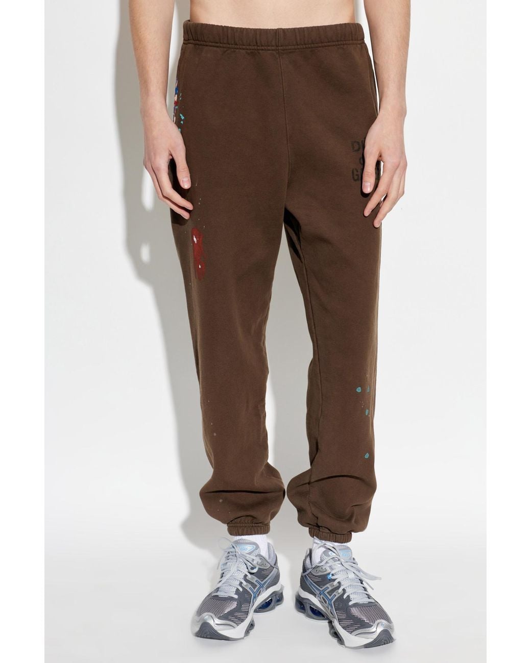 GALLERY DEPT. Brown Printed Sweatpants for men