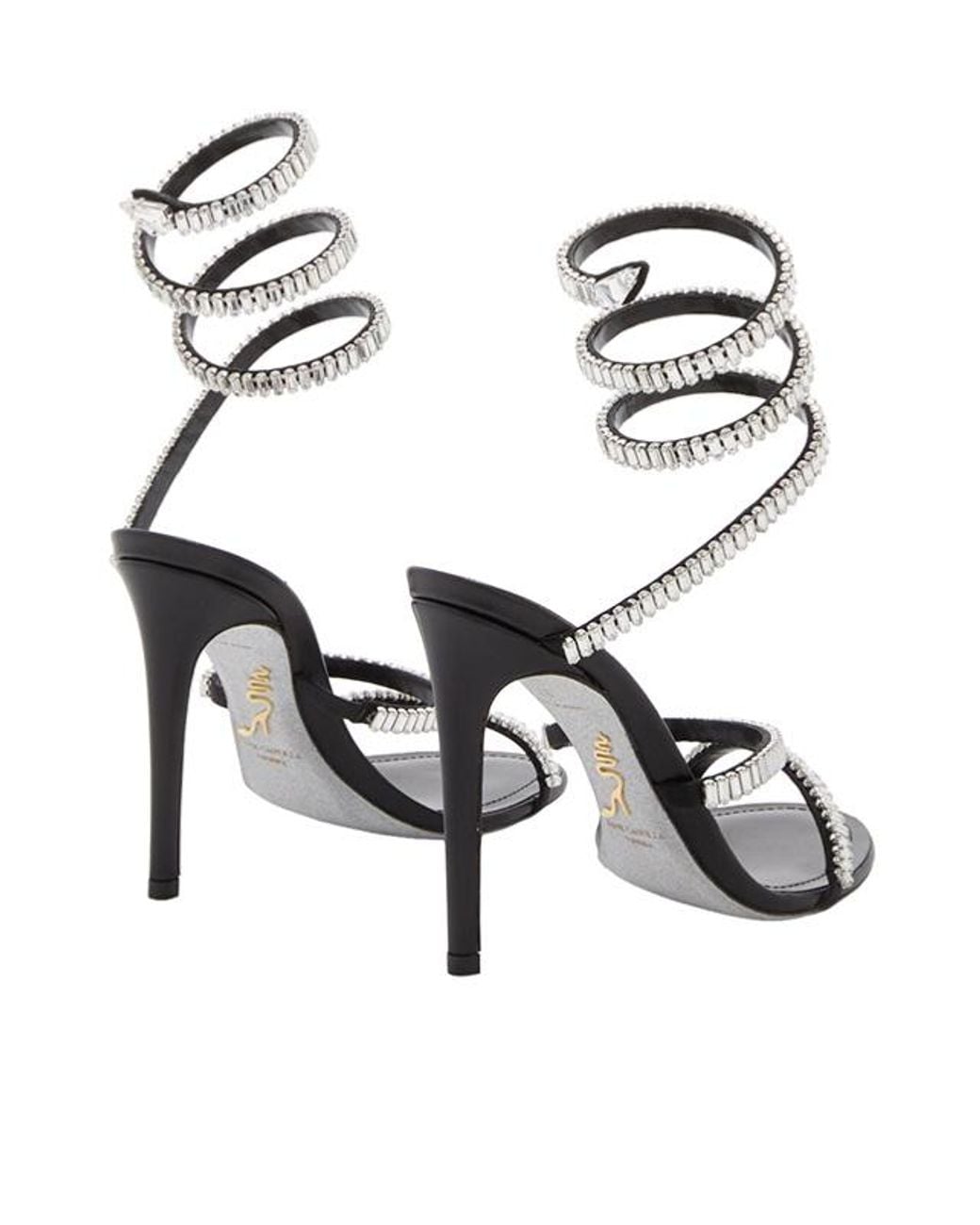 Rene Caovilla White René Caovilla Cleo Spark Sandals