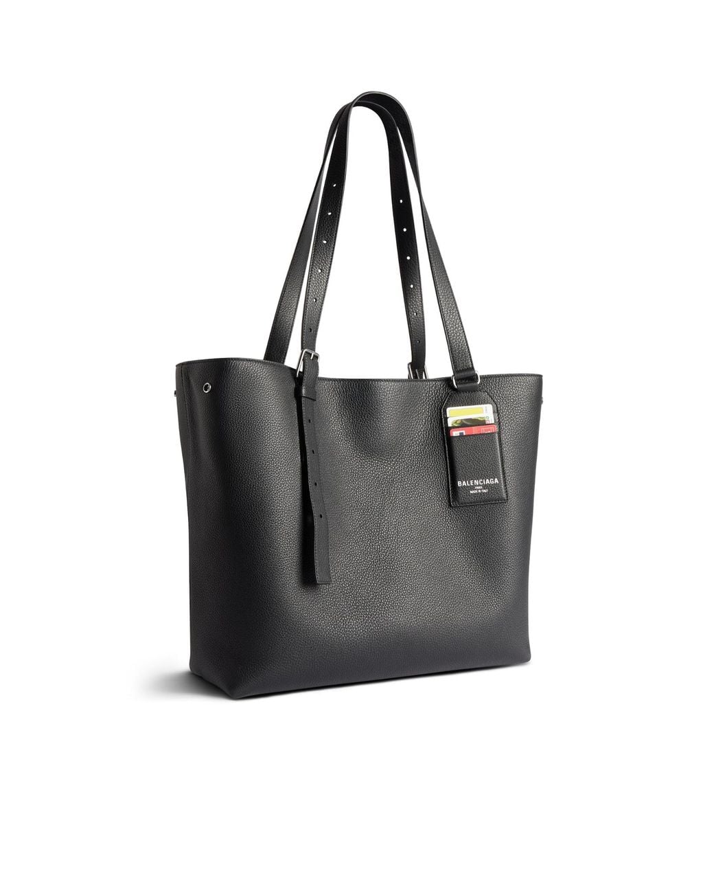 Balenciaga Black Credit Tote Bag for men