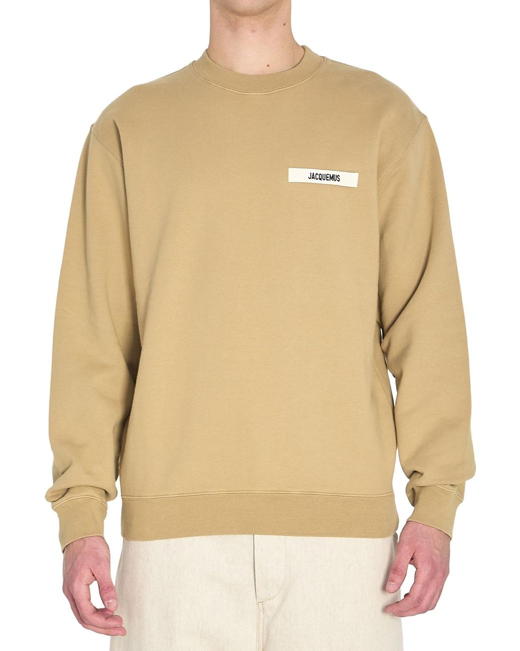 Jacquemus Natural Gros Grain Sweater for men