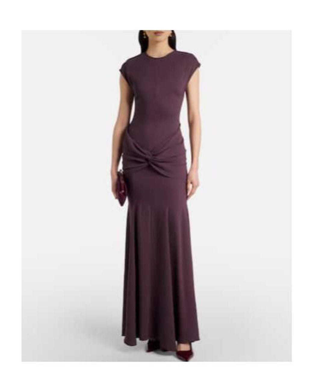 TOVE Purple Ames Maxi Dress