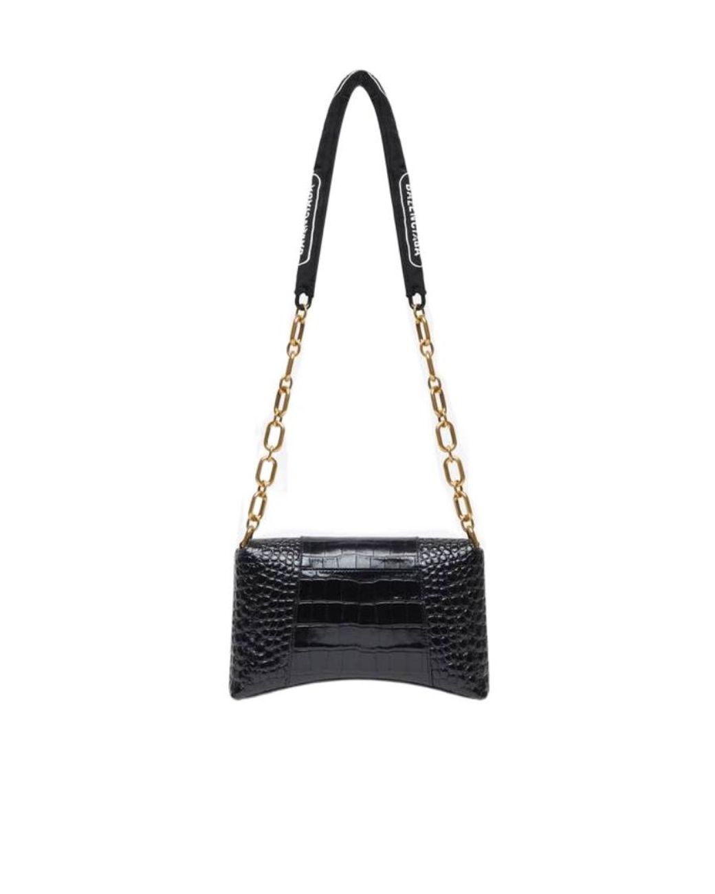 Balenciaga White Downtown Xs Shoulder Bag