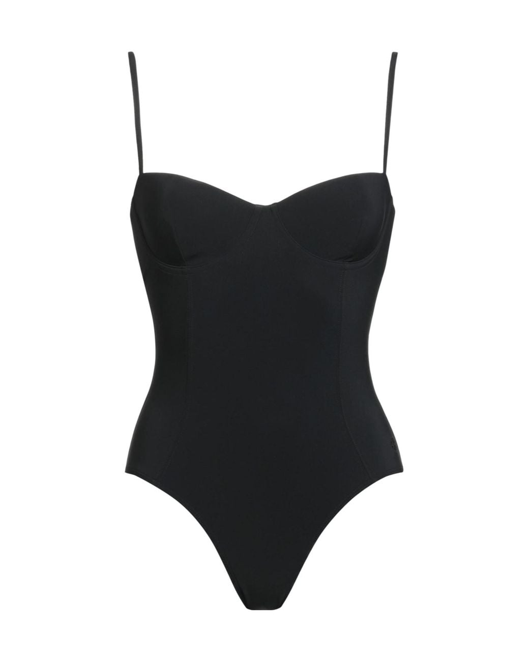 Tory Burch Black One-Piece Swimsuits