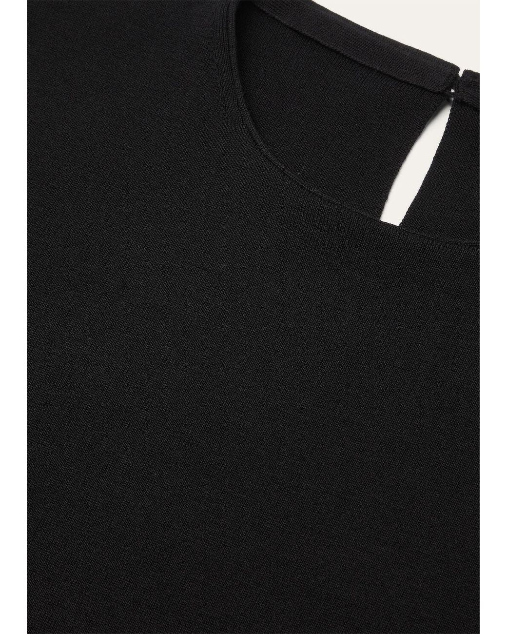 Loro Piana Black Siena Top