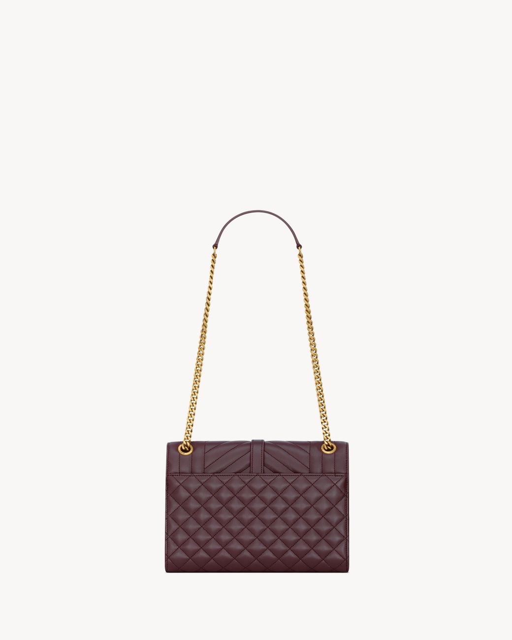 Saint Laurent Purple Envelope Shoulder Bag