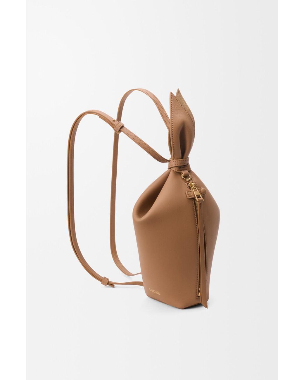 Loewe White Scarf Backpack