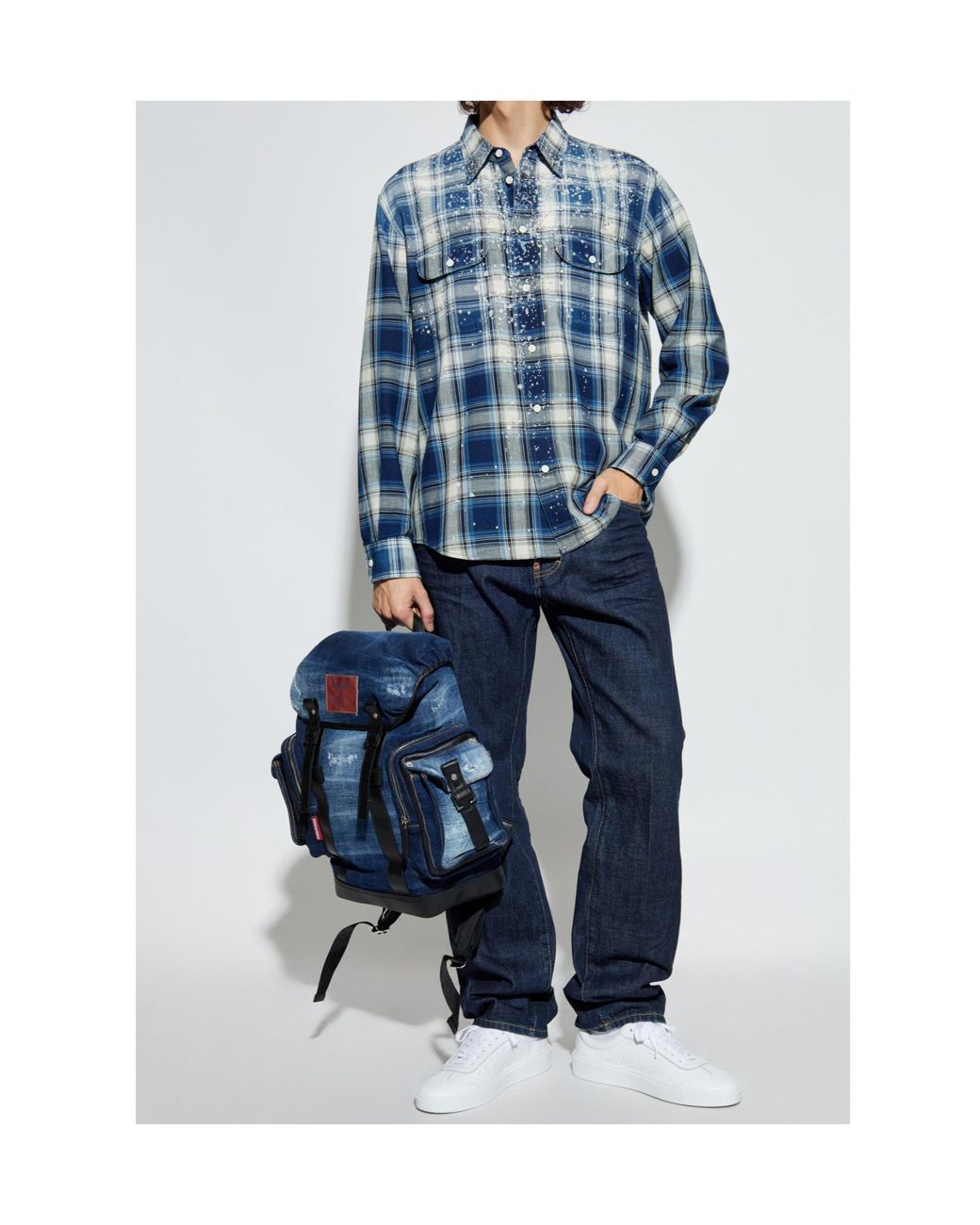 DSquared² Blue Cimosa Authentic Japanese 642 Jeans for men