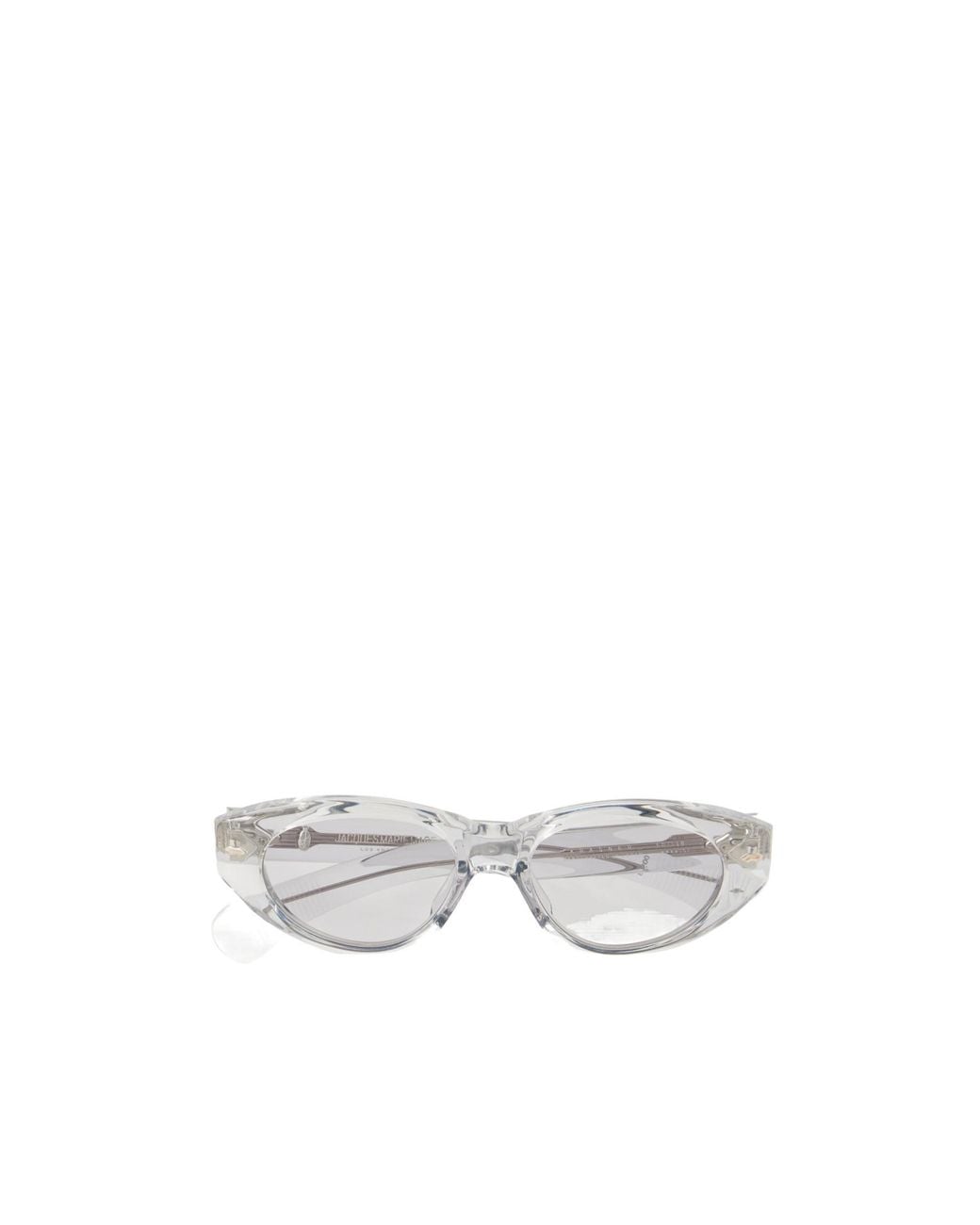 Jacques Marie Mage White Cat-Eye Optical Glasses
