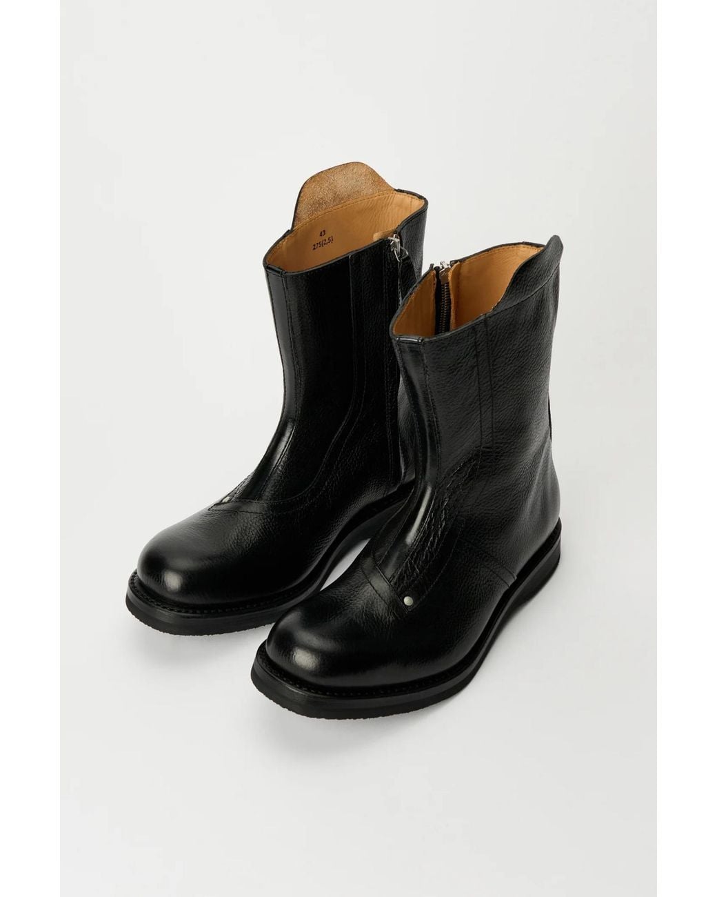 Our Legacy Black Moto Boot for men