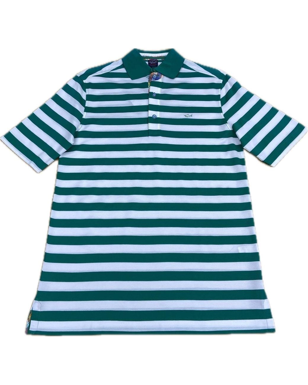 Paul & Shark Blue Short-Sleeved Polo Shirt for men