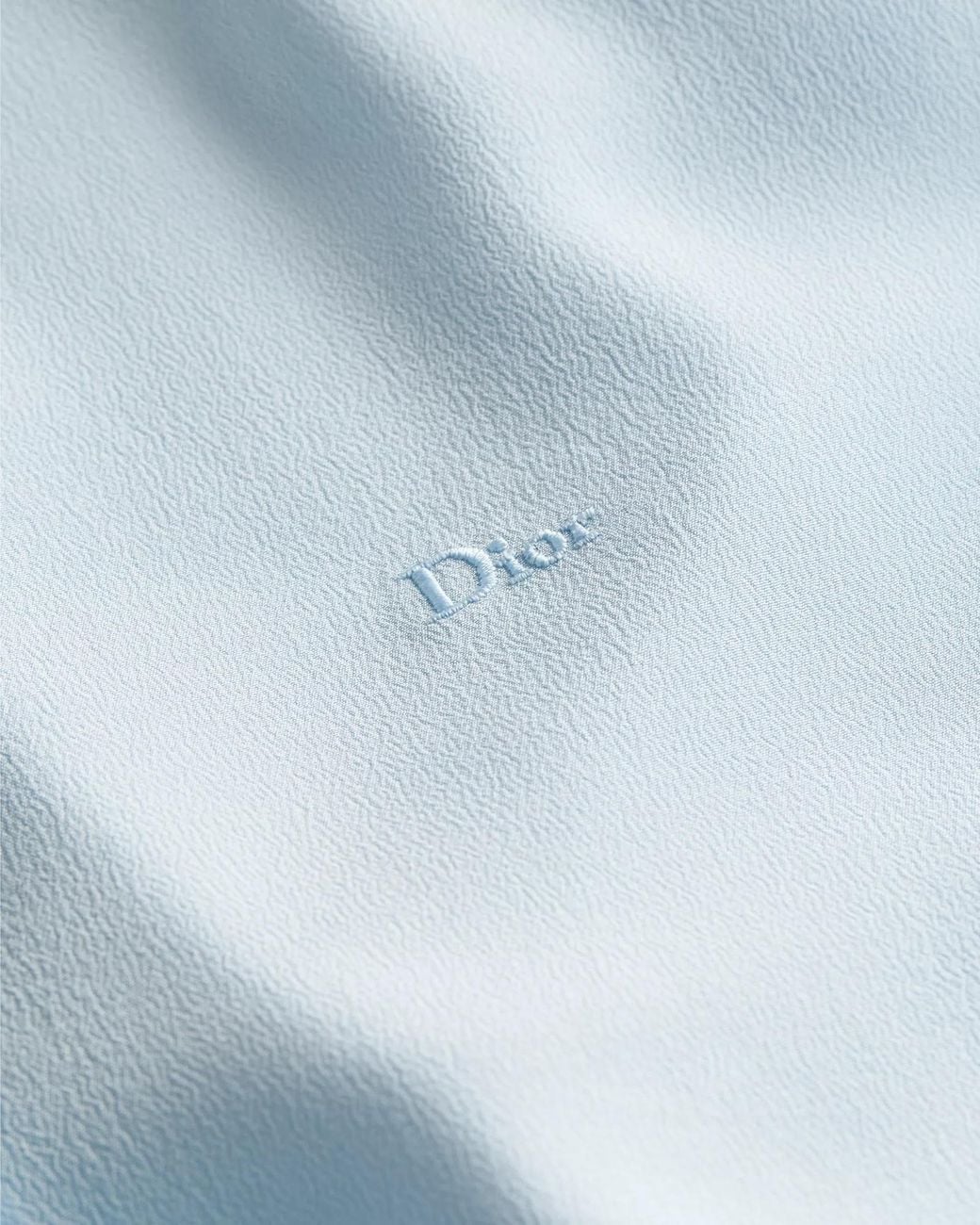 Dior Blue Long-Sleeved Shirt