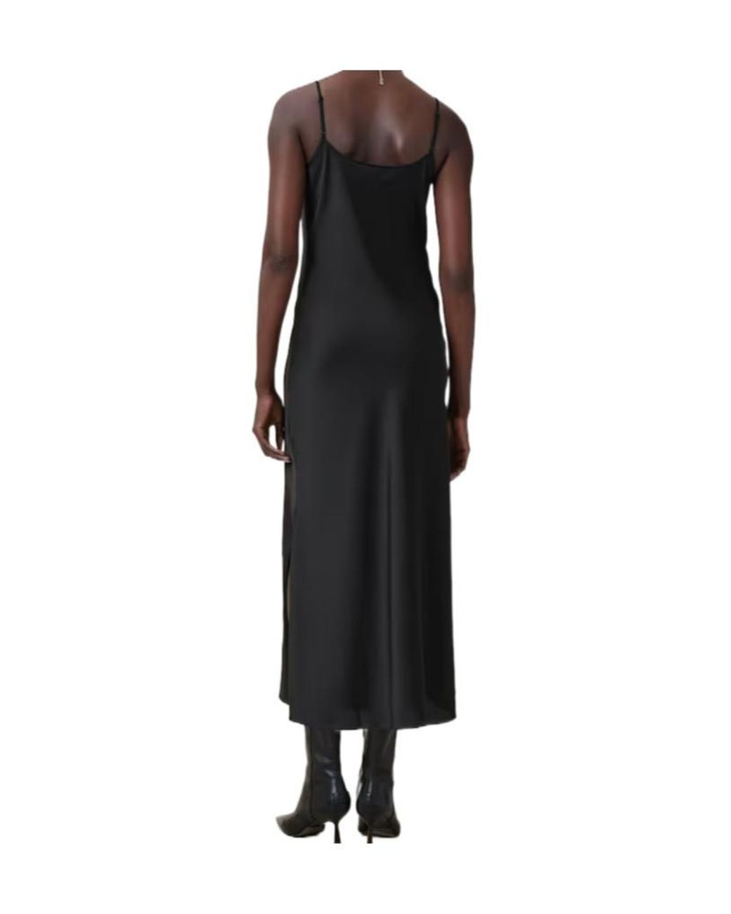 AllSaints Blue Hadley Slip Dress