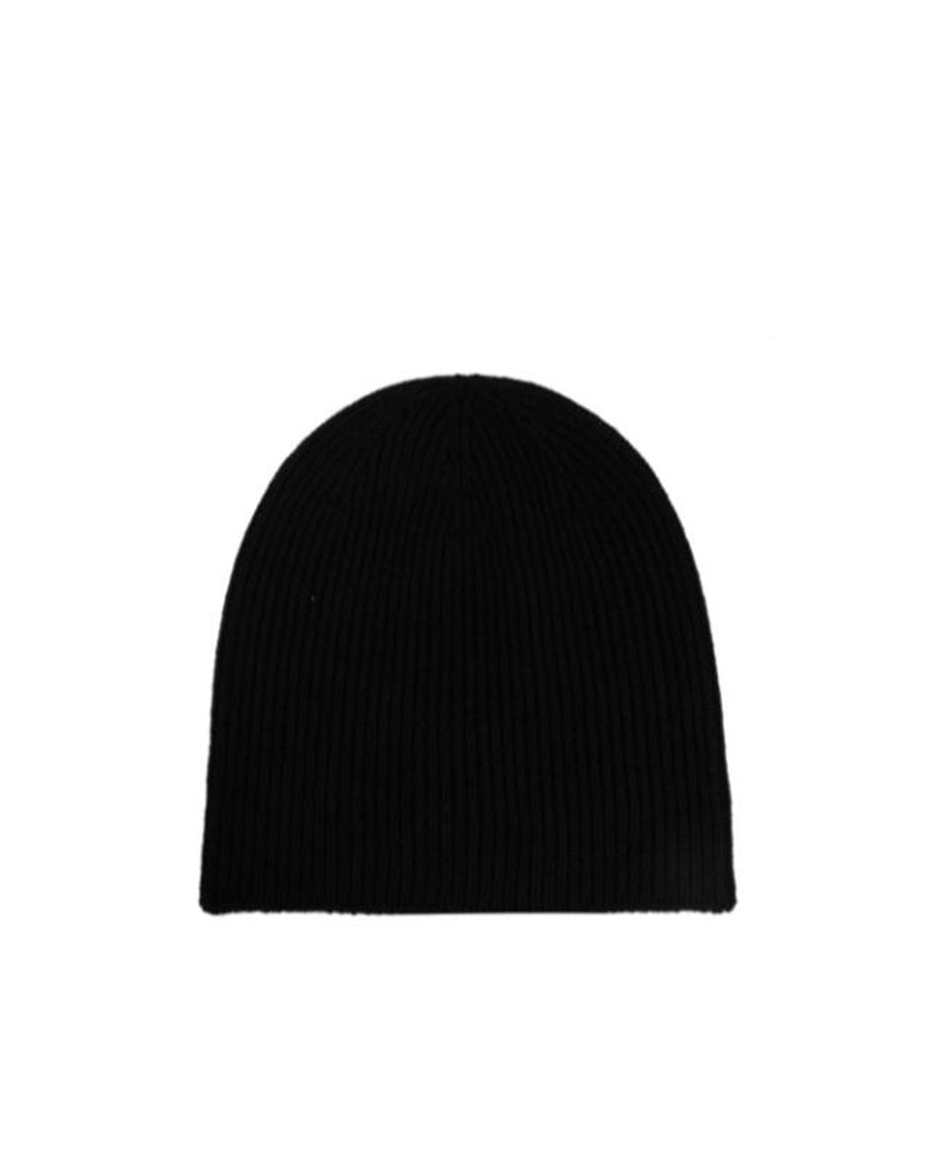 DSquared² Black Logo-Embroidered Beanie for men