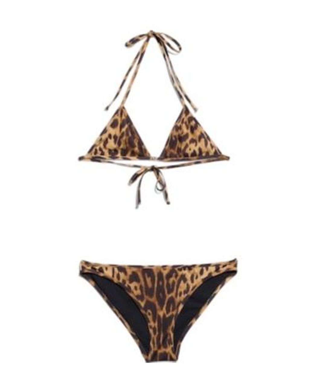 Gucci White Printed Stretch Jersey Bikini