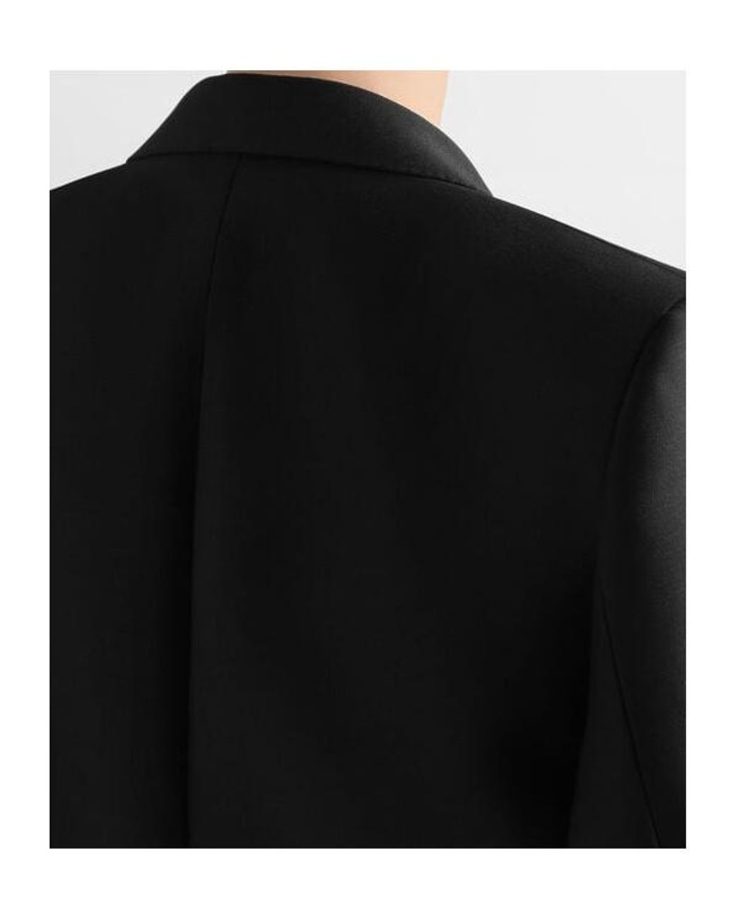 Dolce & Gabbana Black Double Breasted Long Sleeved Blazer