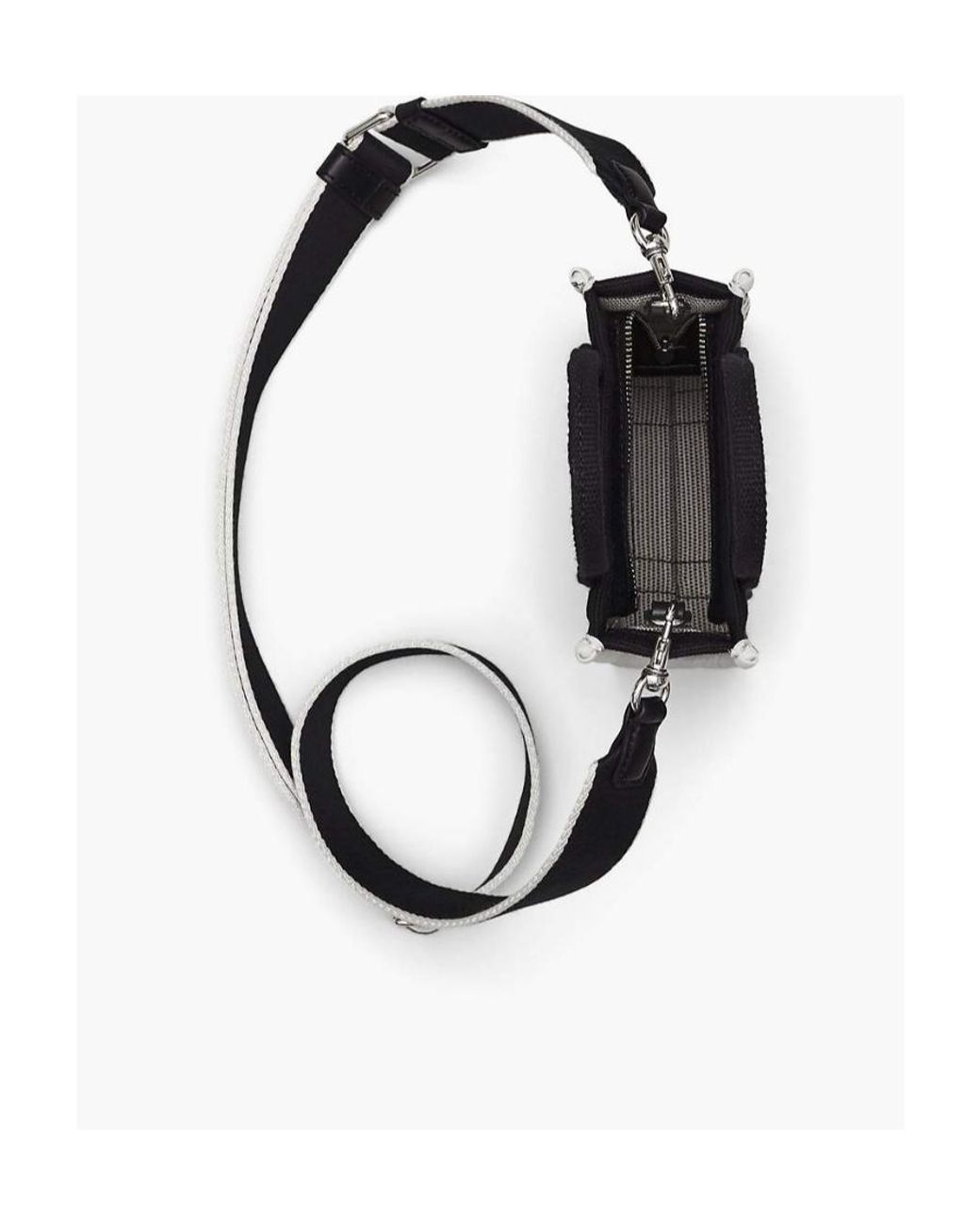 Marc Jacobs Black The Jacquard Crossbody Tote Bag
