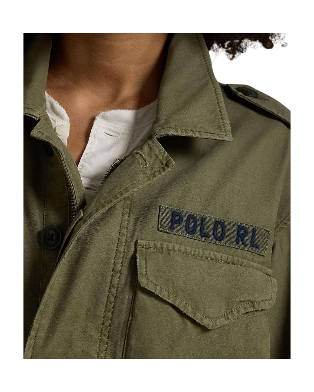 Polo Ralph Lauren Green Twill Field Jacket
