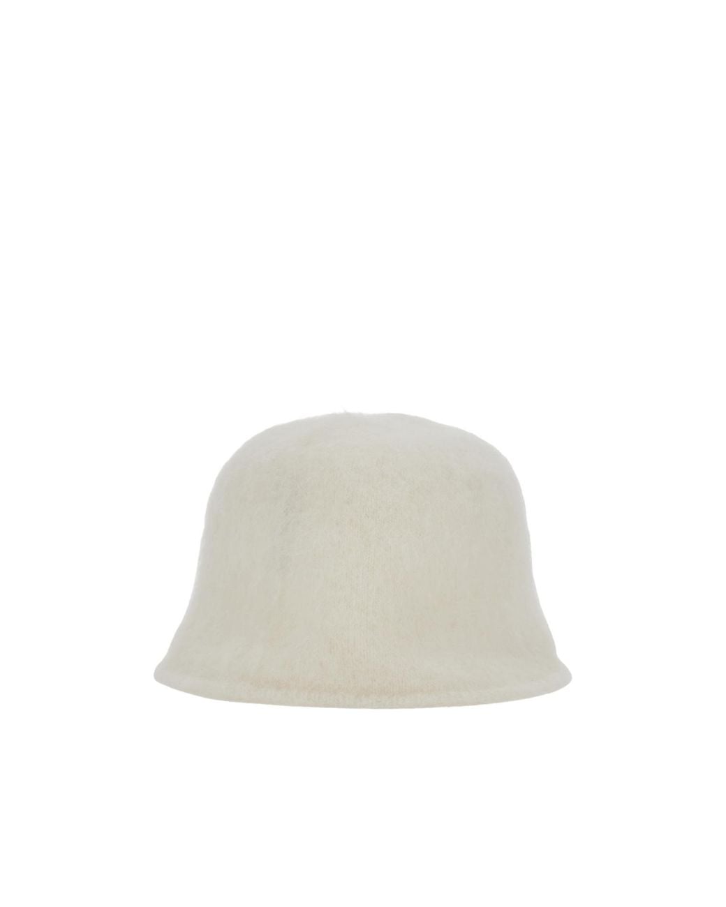 Antonelli White Dalmazia Wide-Brim Bucket Hat for men