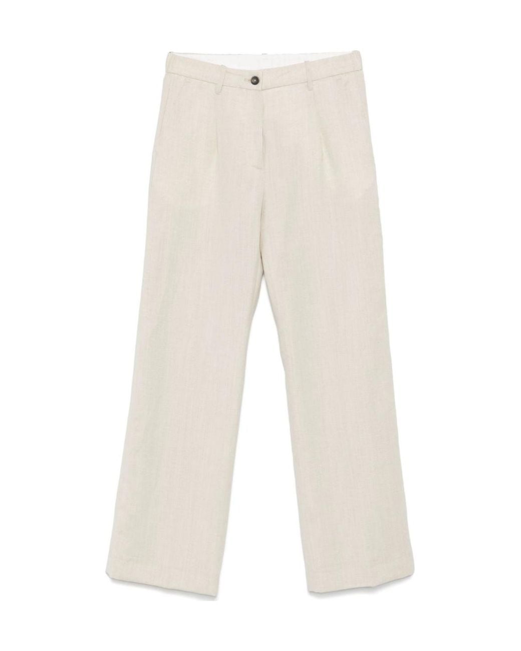 Nine:inthe:morning White Blenda Trousers