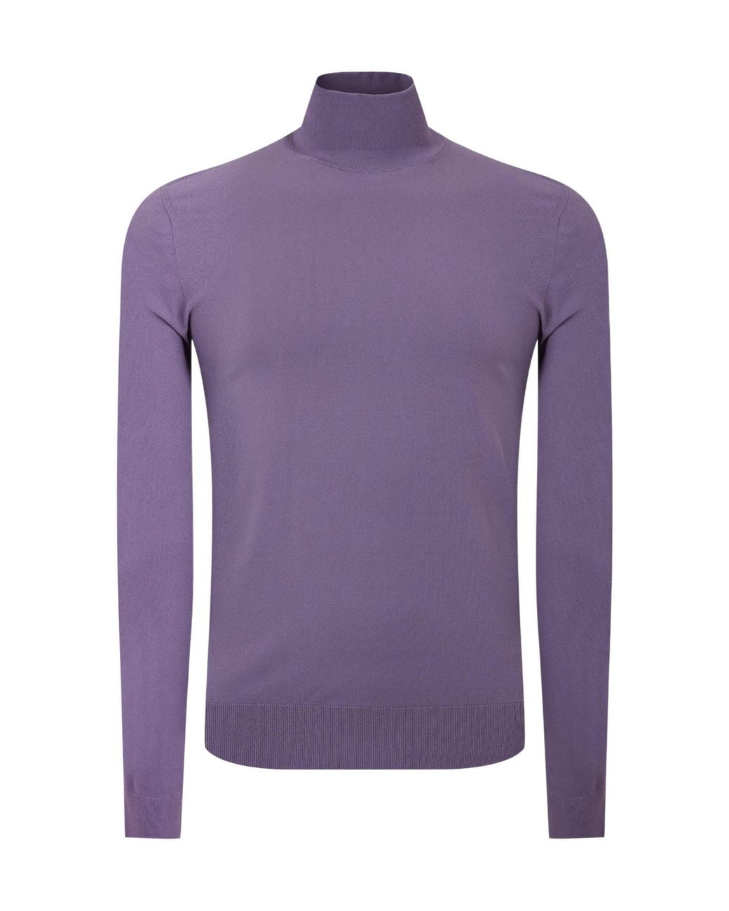 Bottega Veneta Purple Round-Neck Sweater for men