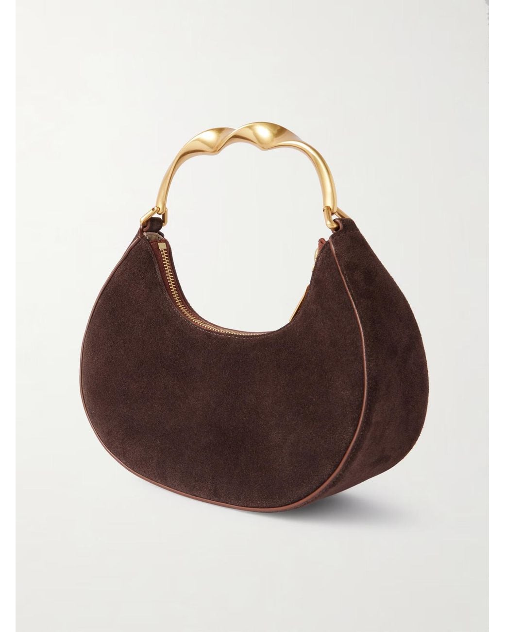 Jonathan Simkhai Brown Nixi Suede Tote Bag