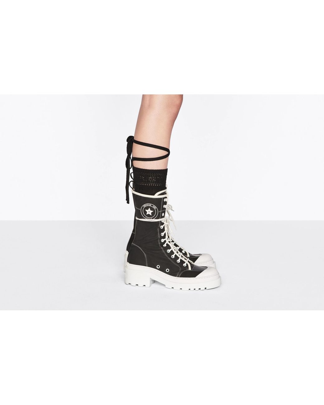 Dior Black D-Rise Boot