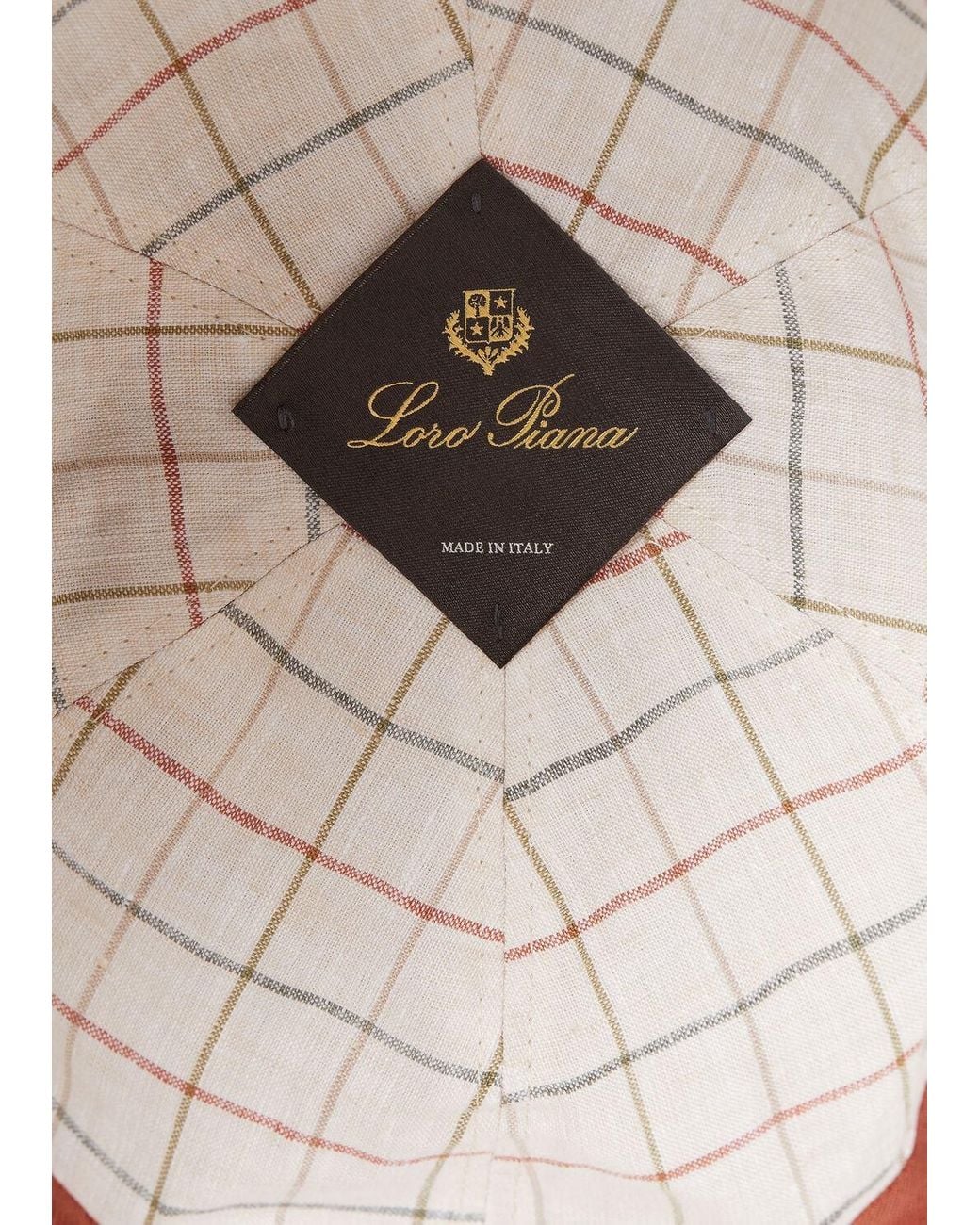 Loro Piana Blue Baseball Cap for men