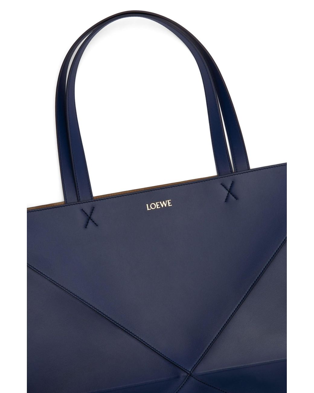 Loewe Blue Puzzle Fold Top Handle Bag for men