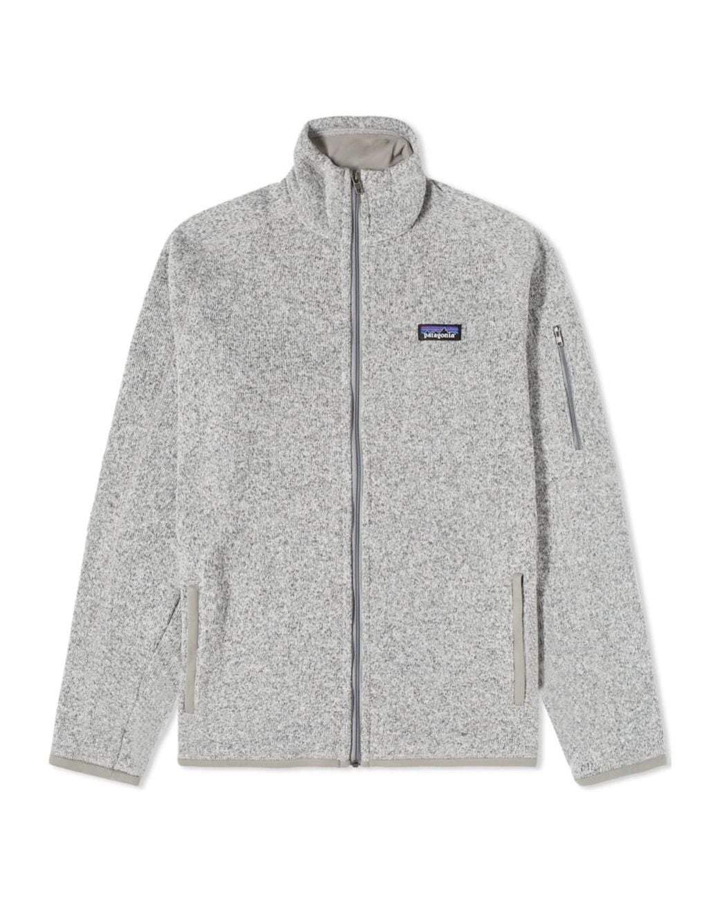 Patagonia Gray Better Sweater Fleece Jacket
