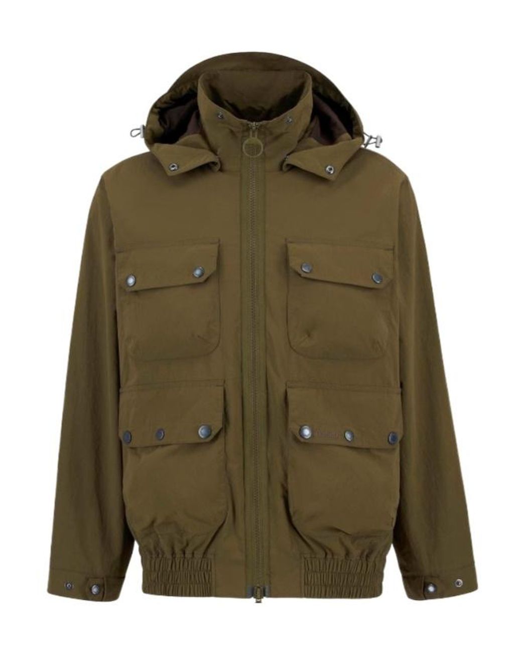 Barbour Green Re-Engineered Flight Bedale Showerproof Jacket for men