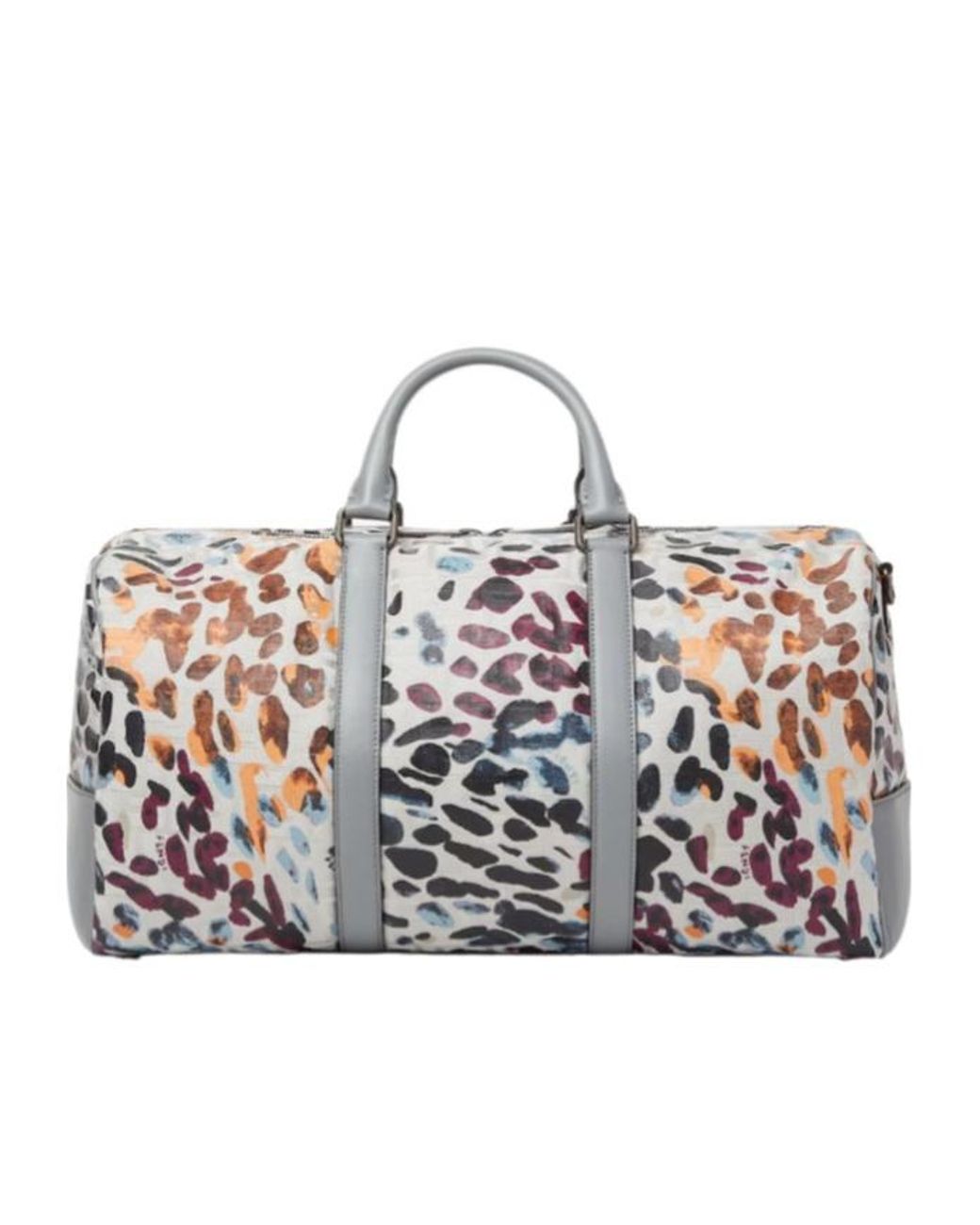 Fendi Gray Ff Travel Bag for men