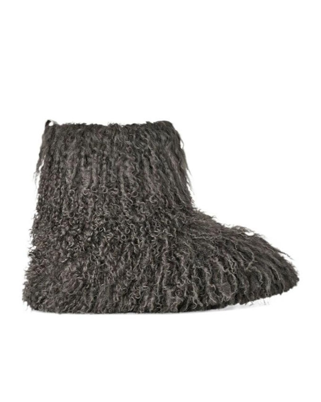 Ugg Black Classic Short Fluff Momma Boot