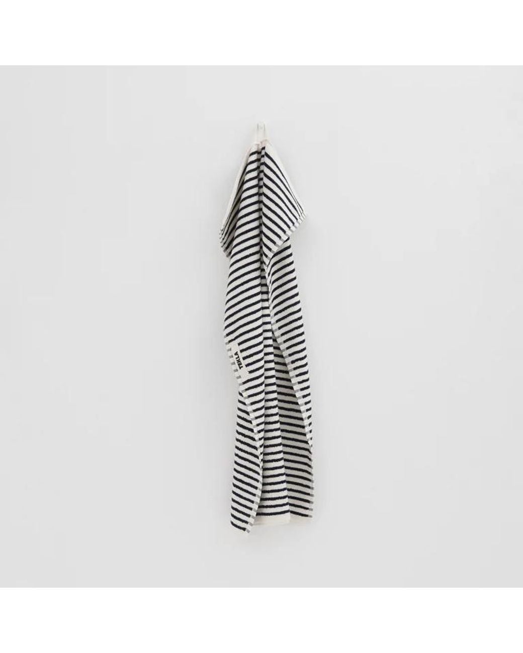 Tekla Blue Striped Towel