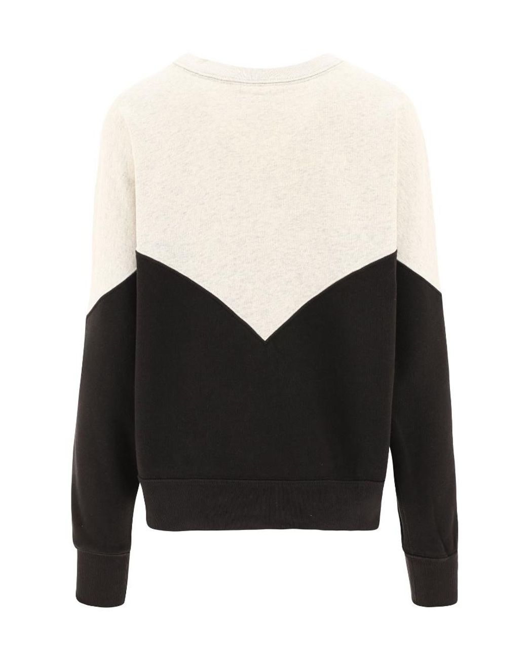 Isabel Marant Black Logo-Embroidered Sweatshirt