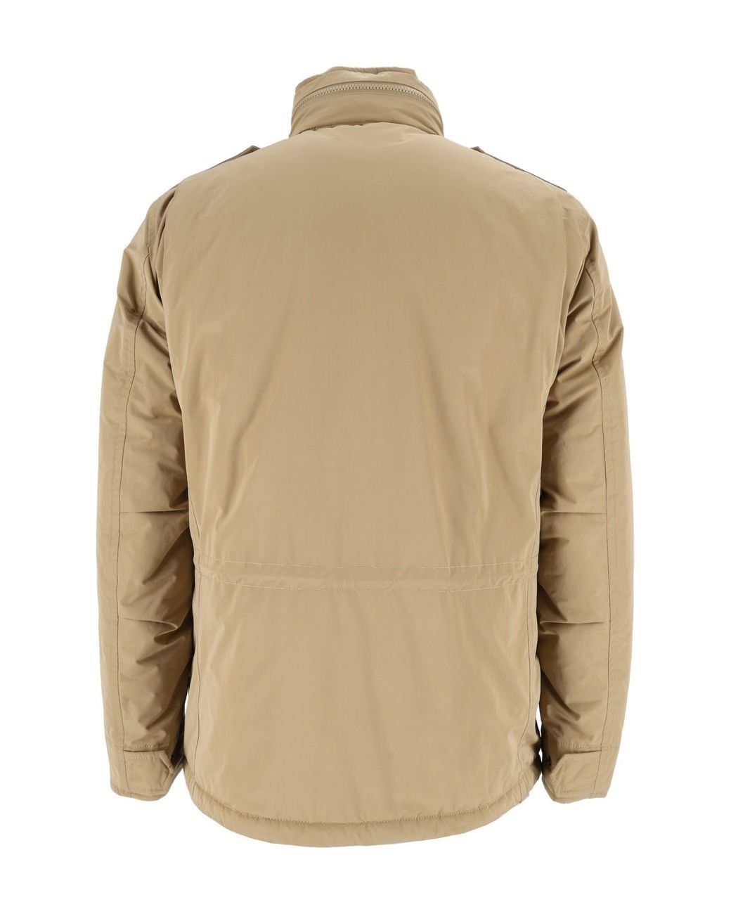 Aspesi Natural Replica M65 High Neck Military Jacket for men