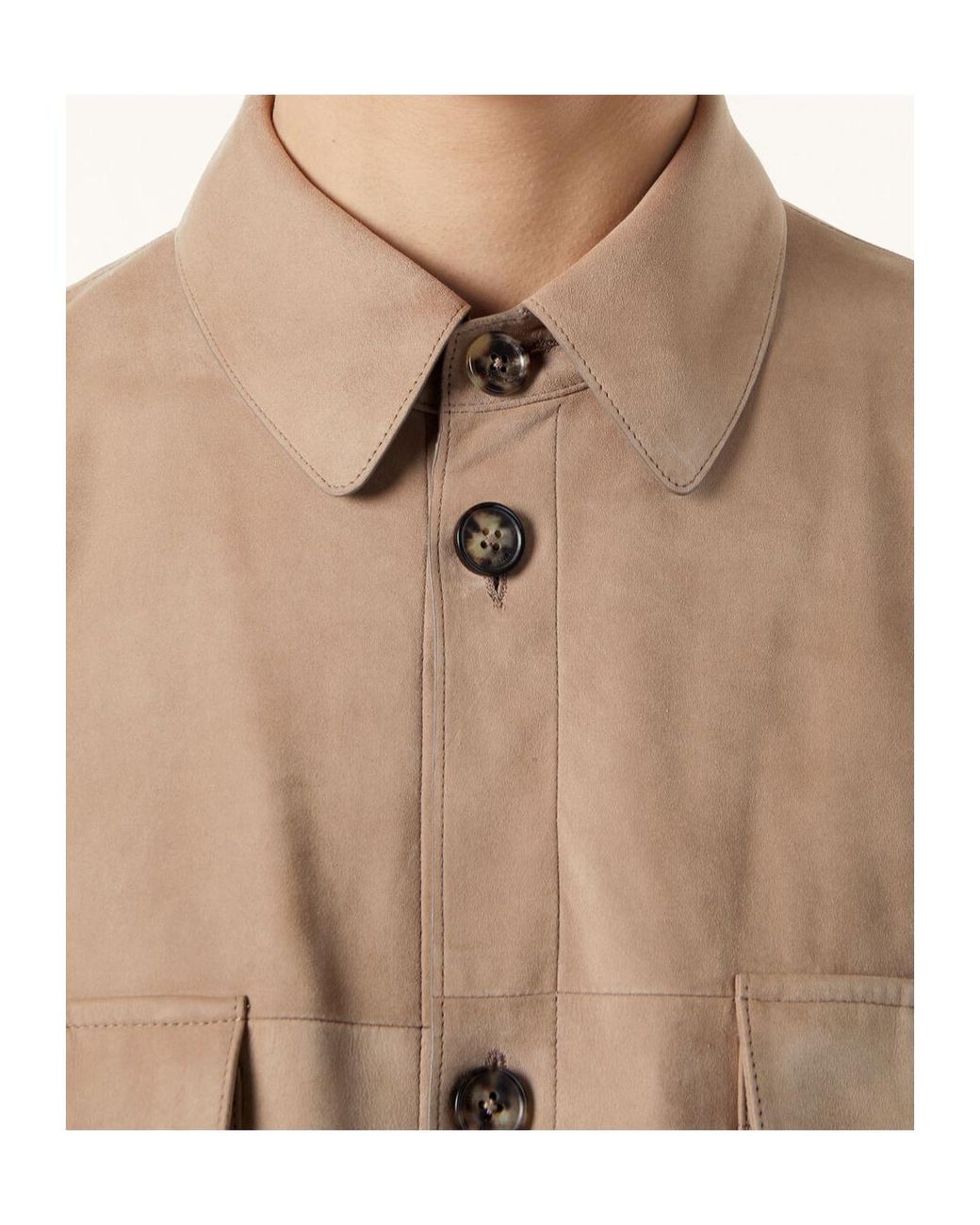 Loro Piana Natural Overshirt for men