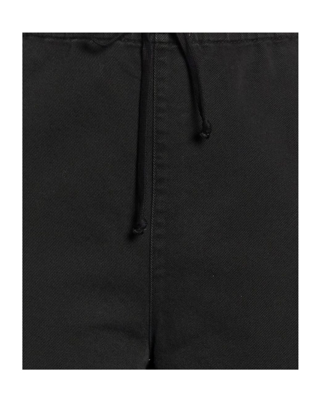 MM6 by Maison Margiela Black Oversized Trousers