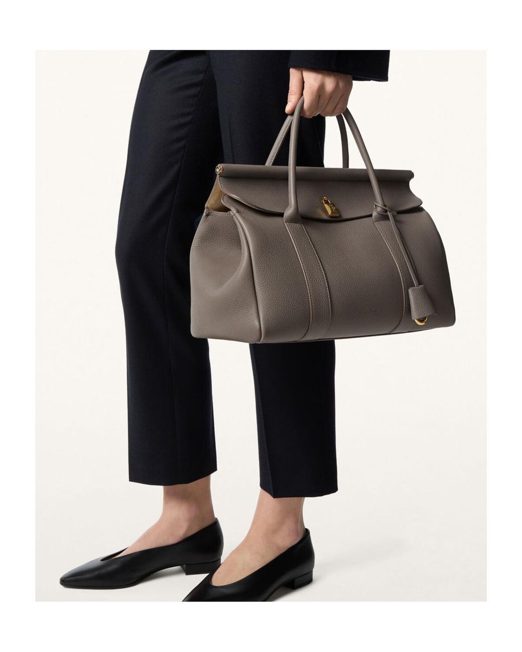 Loro Piana Brown Loom Bag L32
