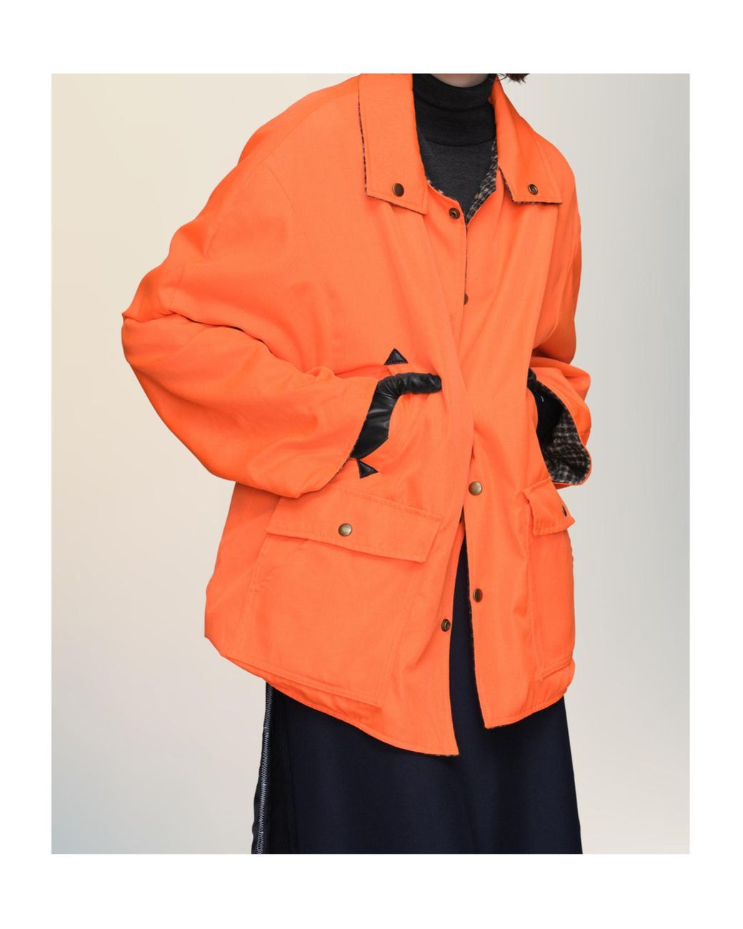 Maison Margiela Orange Reversible Jacket