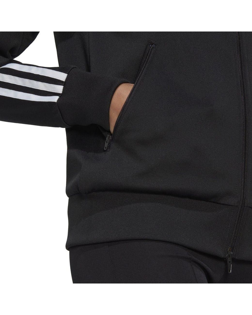 Adidas Originals Black Standcollar Track Jacket