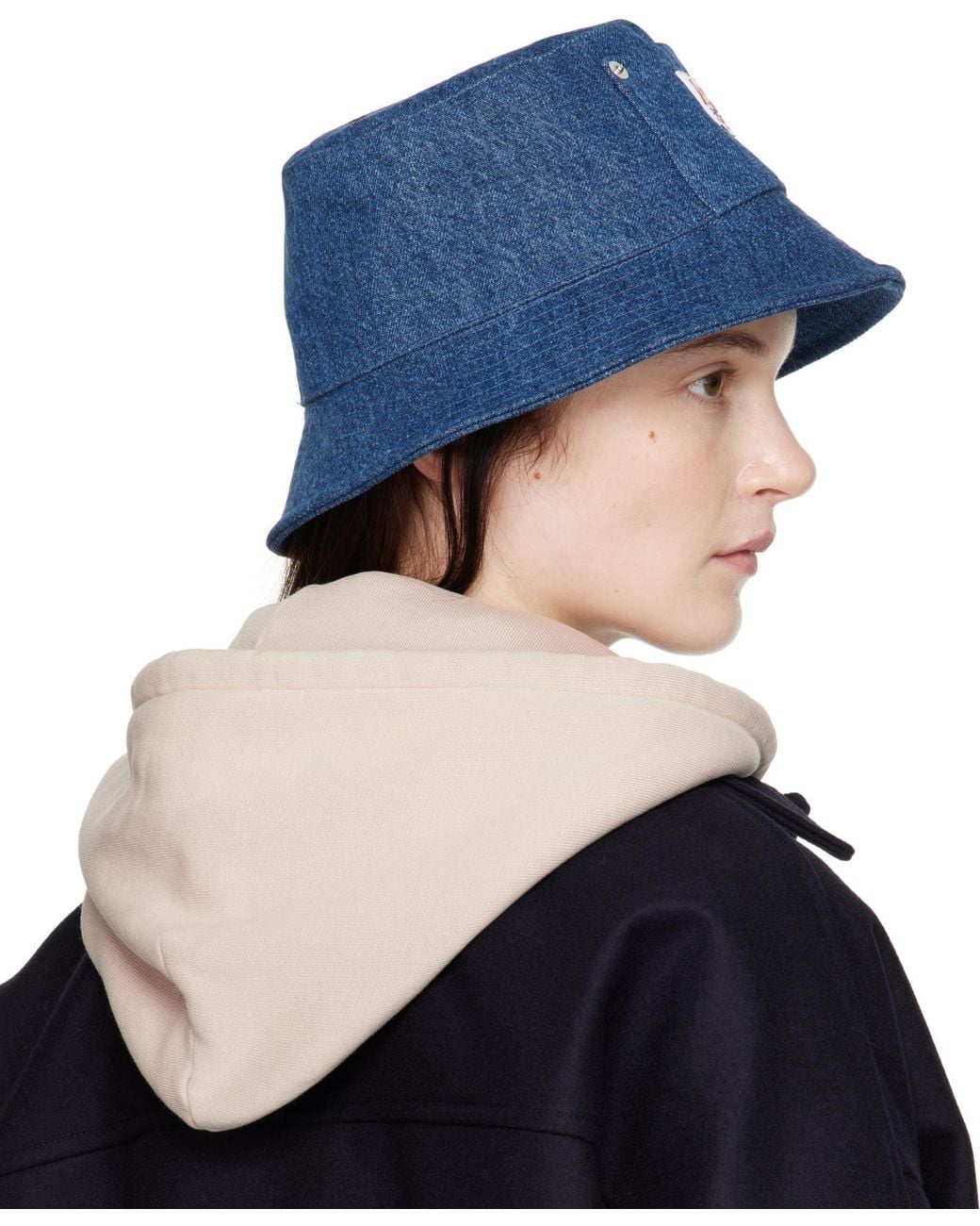 A.P.C. Blue Bob Thais Bucket Hat