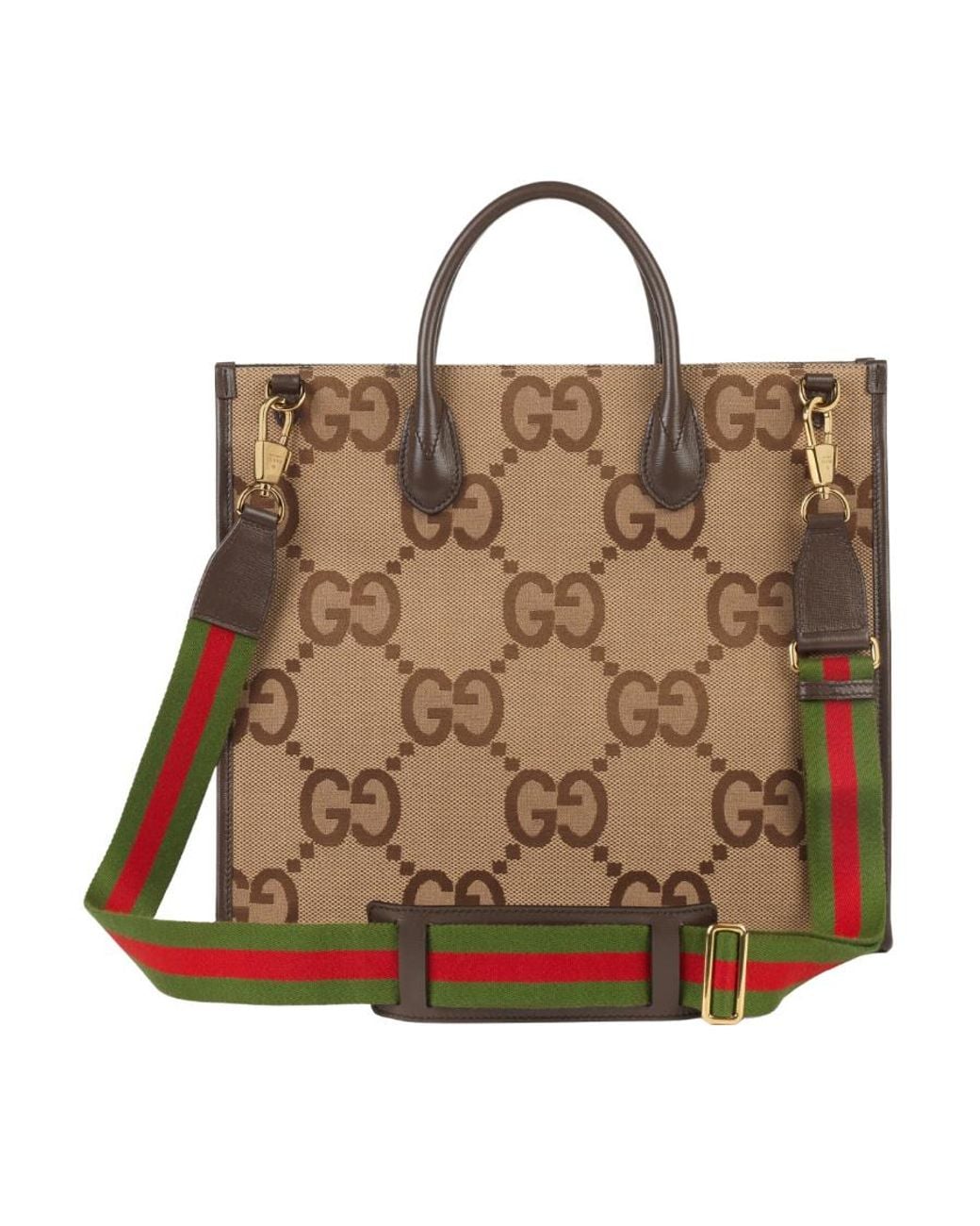 Gucci Brown Jumbo Gg Tote Bag for men