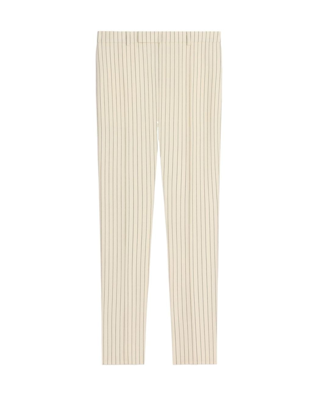 Céline White Classic Pants for men