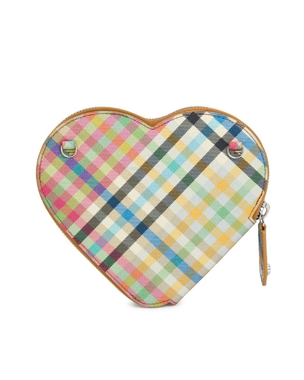 Vivienne Westwood Blue Heart Crossbody Bag